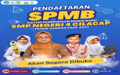 Pendaftaran SPMB SMP Negeri 4 Cilacap