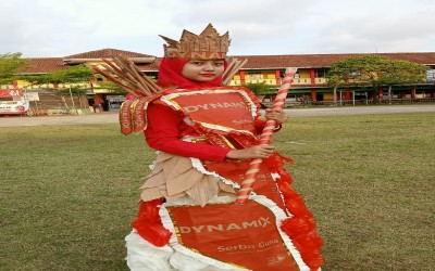 SPENPAT Beraksi, Busana Recycle Peri