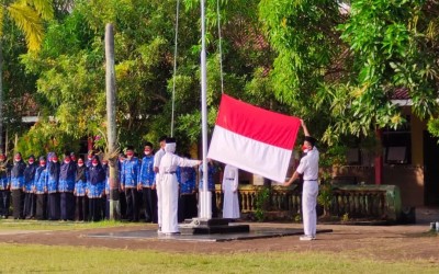 Perayaan HUT RI Ke-77  SMP Negeri 4 Cilacap